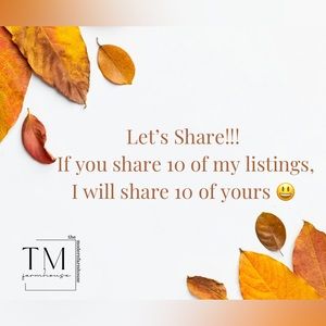 LET’S SHARE 🤚🏻